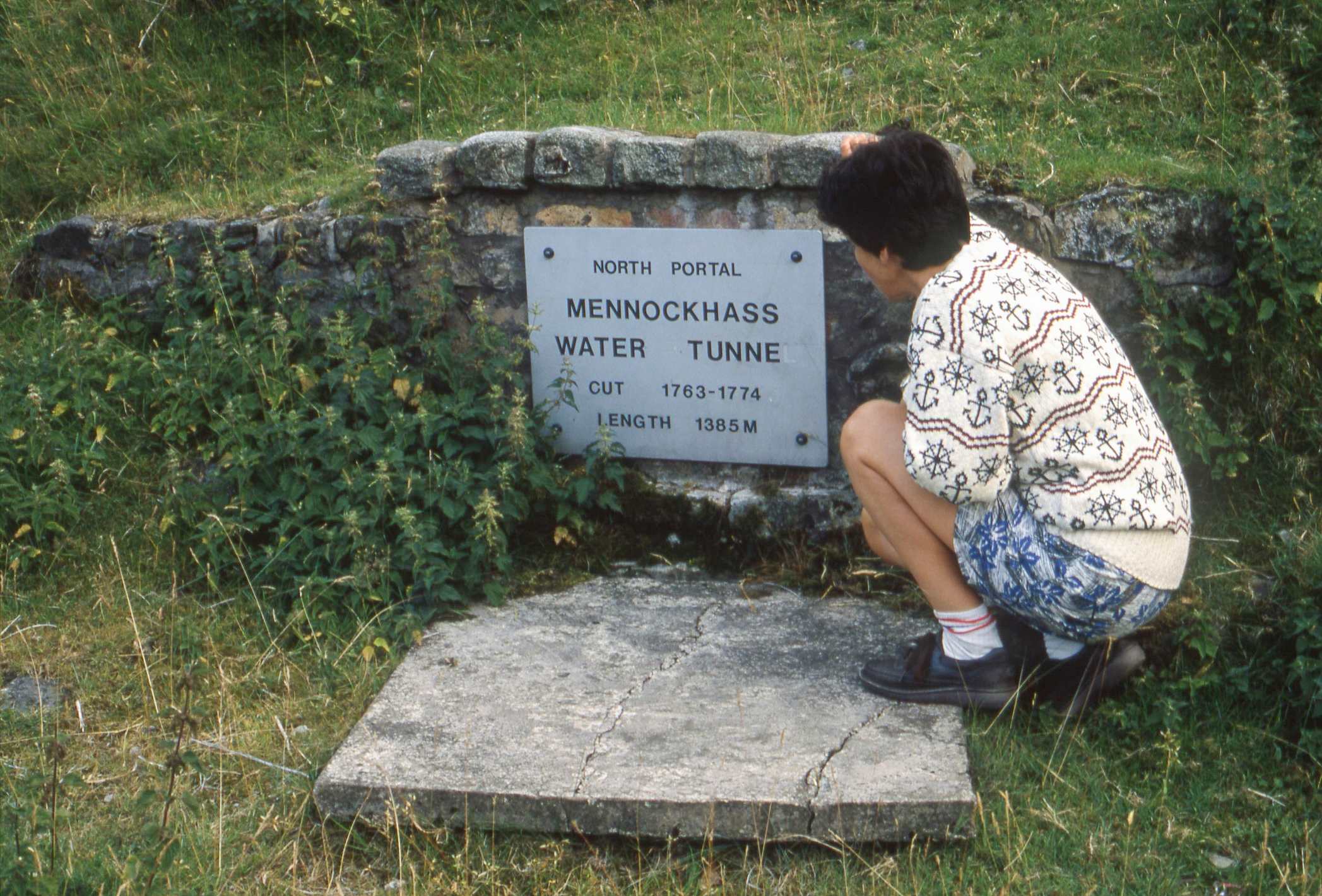 Scotland Self explanatory Wanlockhead Aug 1989